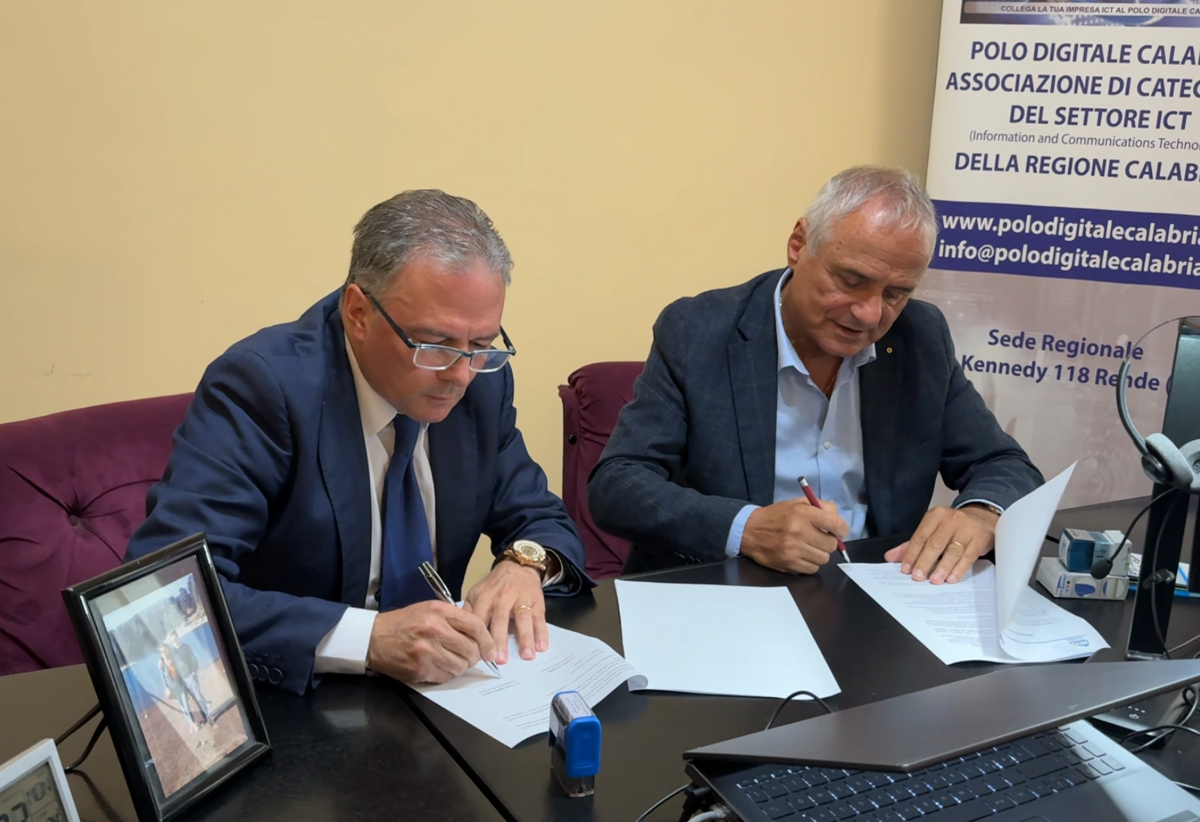 Firmato Protocollo d’intesa tra Polo Digitale Calabria e UNPLI CALABRIA.